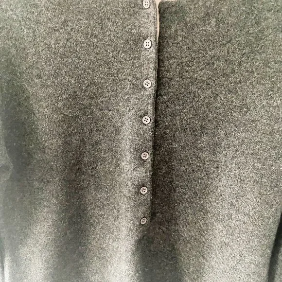 Gray and Pink Women's Cardigan - Picture 4 of 4